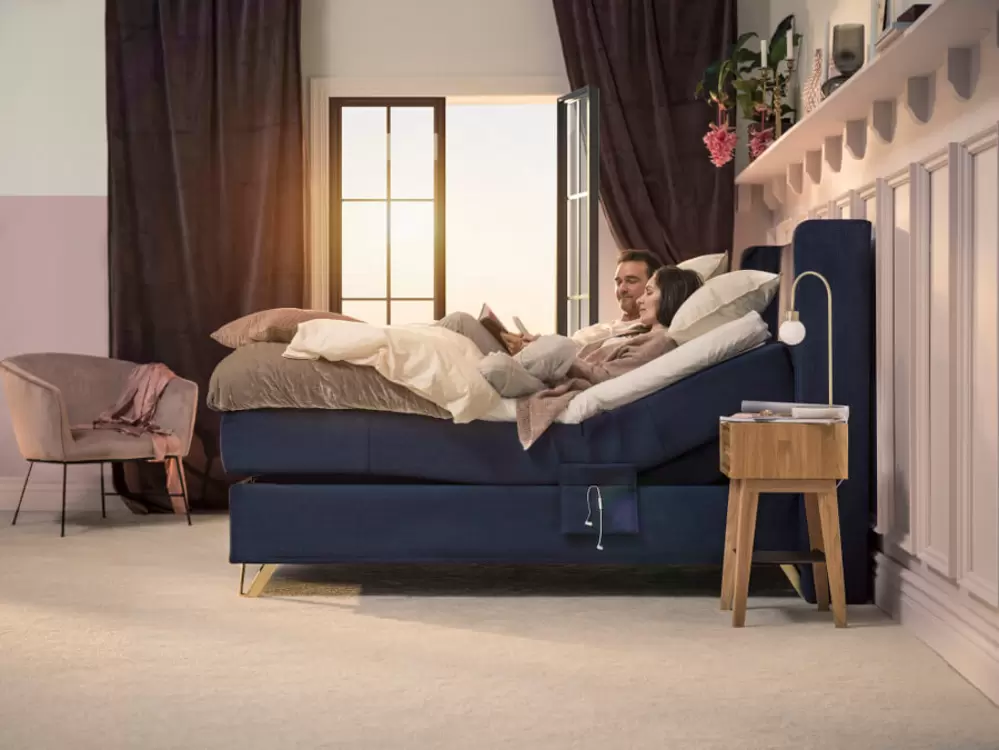 Jensen Supreme Aqktive Boxspringbett Kopfteil Manor