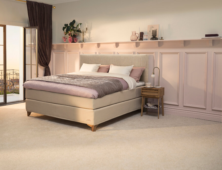 Jensen Supreme Continental 180 x 210 cm, KT Fenix Decor